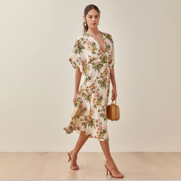 NWT Reformation Karen Dress - Milo size XS